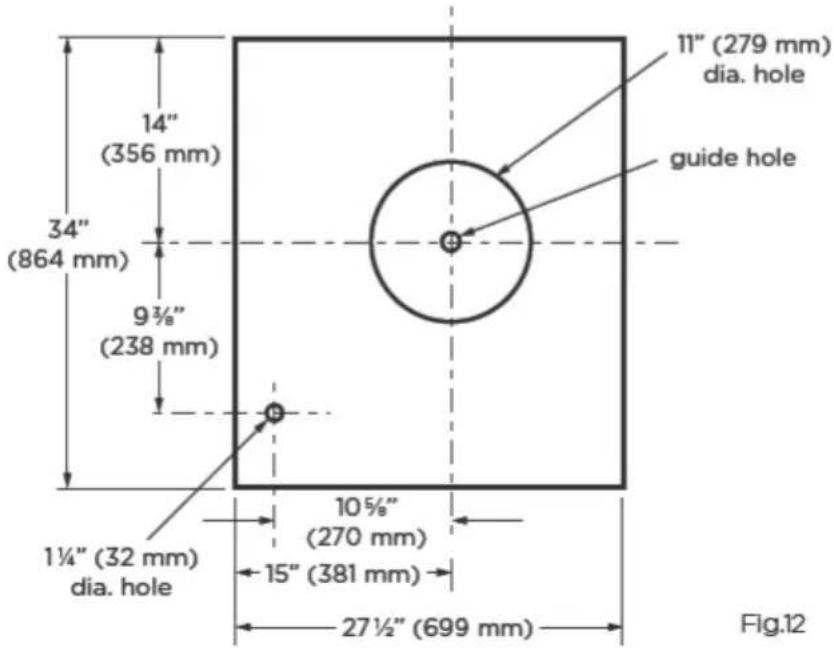Fisher & Paykel HD36 - Option 1: Wall installation - 1