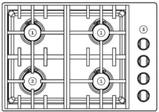 Fisher & Paykel CDV2304L - Before using the cooktop for the first time - 1