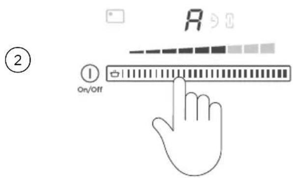 Fisher & Paykel CID364DTB4 - Setting a cooking zone for Auto RapidHeat - 2