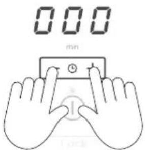Fisher & Paykel CID364DTB4 - Setting the timer for individual cooking zones. - 1