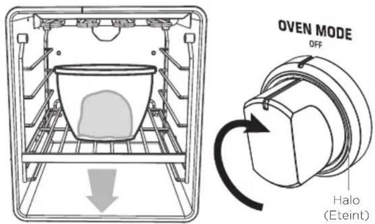 Fisher & Paykel RDV2486GD - Utiliser votre four pour la fermentation de la pate - 5