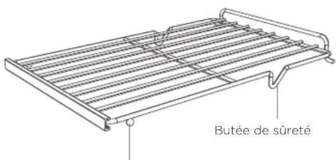 Fisher & Paykel RDV2486GD - Positionnement des grilles - 3