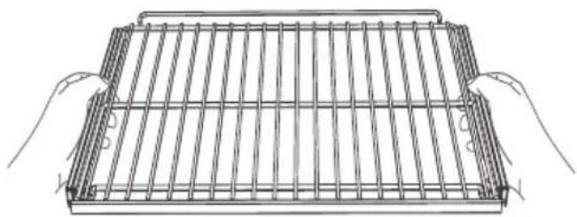 Fisher & Paykel RDV2486GD - Pour insérer les grilles - FOUR PRINCIPAL - 2