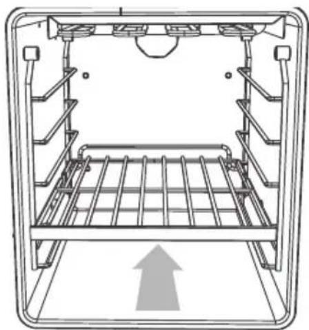 Fisher & Paykel RDV2486GD - Pour insérer les grilles - FOUR SECONDDAIRE (modèles 48 pouces uniquement) - 4