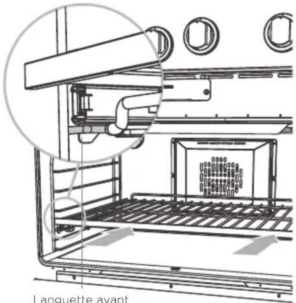 Fisher & Paykel RGV2486GD - Pour insérer les grilles - FOUR principal - 3
