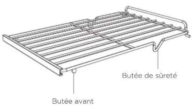 Fisher & Paykel RGV2486GD - Positionnement des grilles - 1