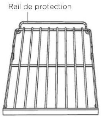 Fisher & Paykel RGV2486GD - Pour insérer les grilles - FOUR SECONDDAIRE (modèles 48 pouces uniquement) - 1