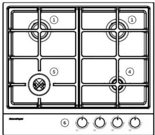 Fisher & Paykel CG365DLPX1 - Before using the cooktop for the first time - 1