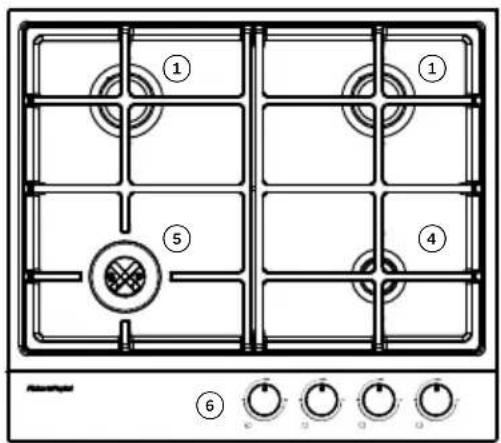 Fisher & Paykel CG365DLPX1 - Avant d'utiliser la surface de cuisson pour la première fois - 1