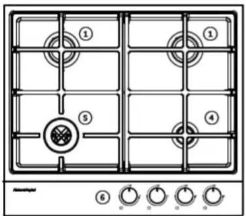 Fisher & Paykel CG305DLPX1 - Avant d'utiliser la surface de cuisson pour la première fois. - 1