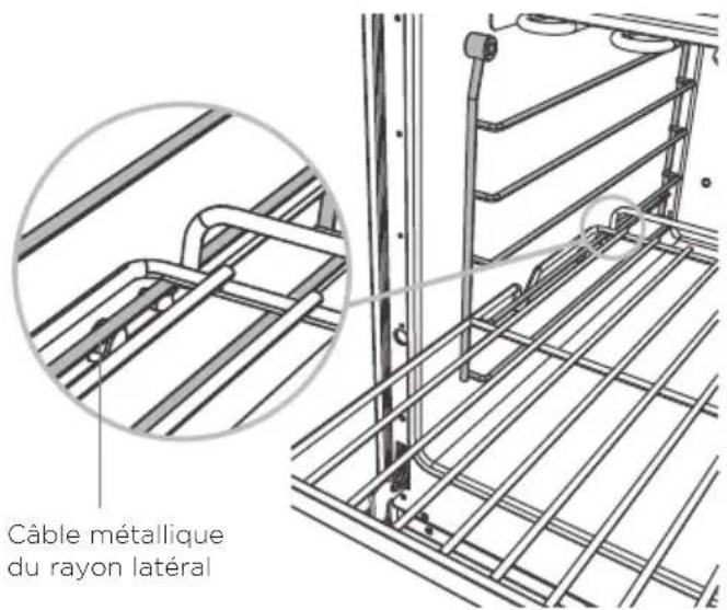 Fisher & Paykel RDV2304 - Pour insérer les grilles - FOUR SECONDDAIRE (modèles 48 pouces uniquement) - 2