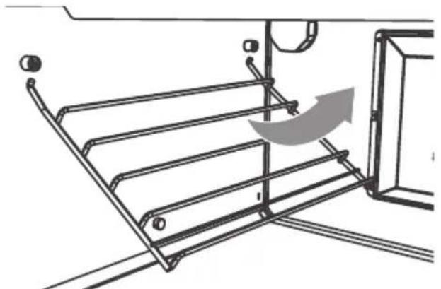 Fisher & Paykel RDV2304 - Pour retirer les rayons lateraux - 2