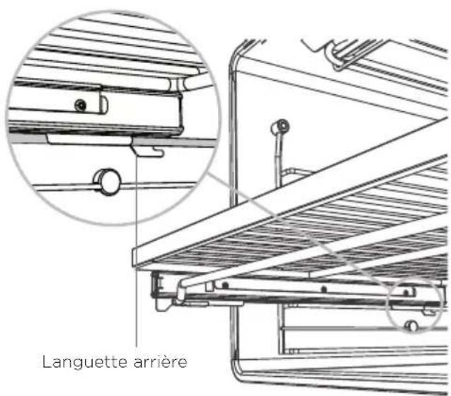 Fisher & Paykel RDV2304 - Pour insérer les grilles - FOUR PRINCIPAL - 3