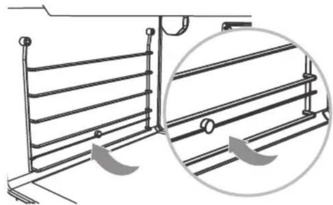 Fisher & Paykel RDV2304 - Pour replacer les rayons lateraux - 2