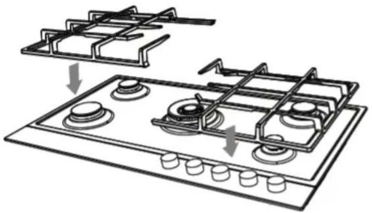Fisher & Paykel CG365DNGX1 - Modèle CG305D et CG365D - 1
