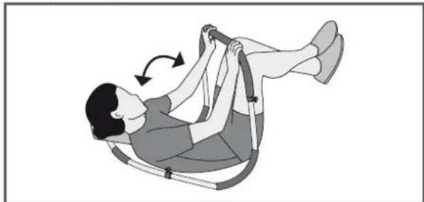 CRIVIT IAN 77607 - Sit-up mit gekreuzten Beinen - 1