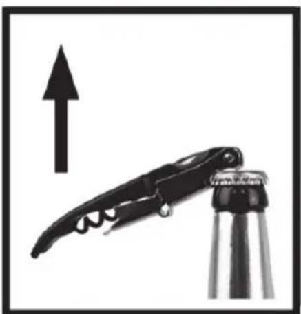 CRIVIT IAN 282921 - Using corkscrew/bottle opener - 4
