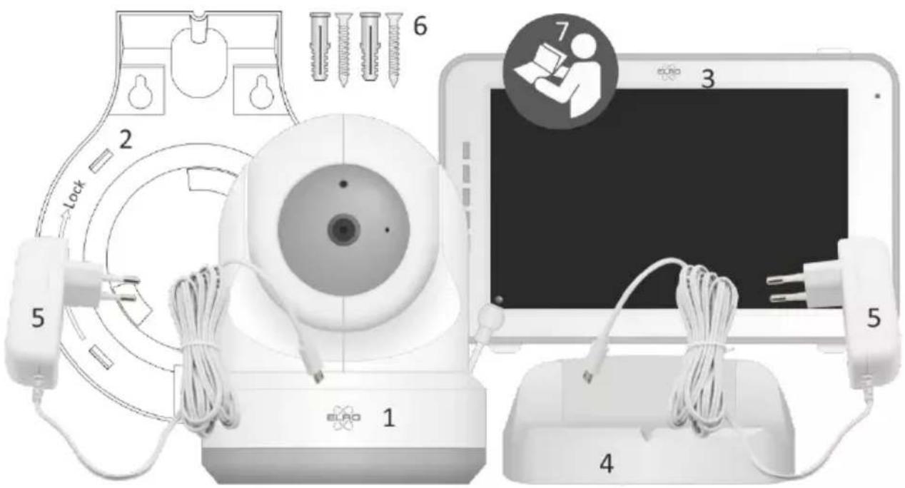 ELRO BC3000 - Inhoud verpakking - 1