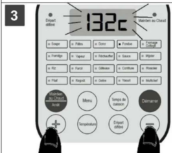 CONTINENTAL EDISON CEMC900IN - Personalizzazione della temperatura di cottura: - 2