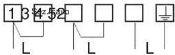 BOMPANI BI951EAL - SCHEMA DI COLLEGAMENTO SCHEMA DES BRANCHEMENTS CONNECTION DIAGRAM - 4