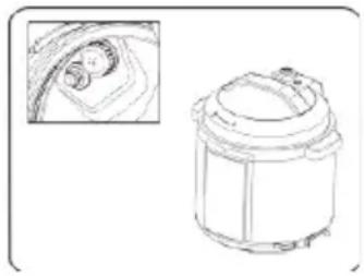 CONTINENTAL EDISON CEMCSP1000I - Avertissement concernant l'Ouverture du couvercle - 2
