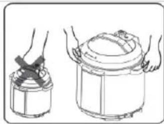 CONTINENTAL EDISON CEMCSP1000I - Do not put the inner pot on other appliance for heating - 2