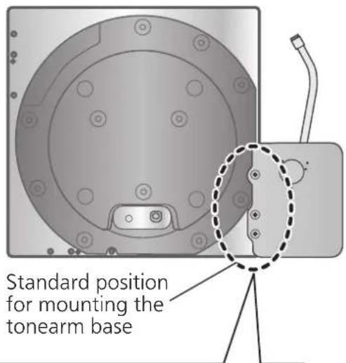 TECHNICS SH1000R - Mount the tonearm base on the SP-10R main unit. - 1