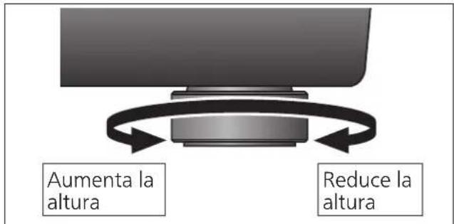 TECHNICS SH1000R - Levante la unidad principal para activar los aisladores y ajustar la altura. - 1