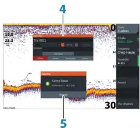 LOWRANCE HOOK Reveal 5x - Pages d'application - 2