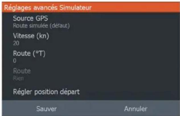 LOWRANCE HOOK Reveal 5x - Réglages avances Simulateur - 1