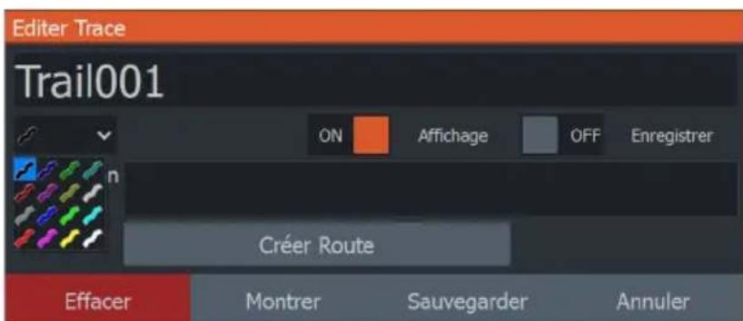 LOWRANCE HOOK Reveal 5x - Couleur des traces - 1