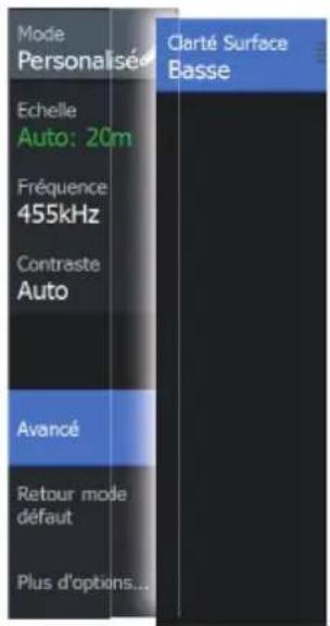 LOWRANCE HOOK Reveal 5x - Options avances - 1