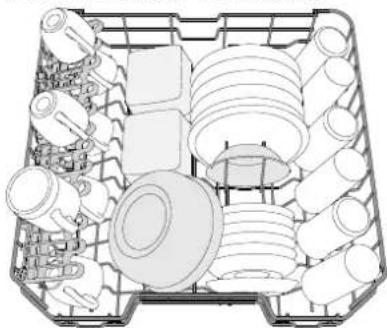 INDESIT DIE 2B19 UK - CHARGEMENT DES PANIERS - 1