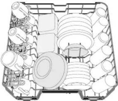 INDESIT DIE 2B19 UK - LOADING THE RACKS - 1