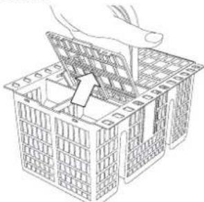 INDESIT DIE 2B19 UK - PANIER À COUVERT - 1