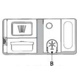 INDESIT DIO 3T131 A FE - REMPLIR LE DISTRIBUTEUR DE LIQUIDE DE RINÇAGE - 1