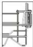 INDESIT DIO 3T131 A FE - KLAPPBARE KLAPPEN MIT VERSTELLBARER POSITION - 1