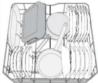 INDESIT DIO 3T131 A FE - PANIER INFÉRIEUR - 1