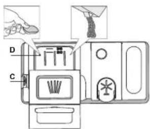 INDESIT DIO 3T131 A FE - FILLING THE DETERGENT DISPENSER - 1