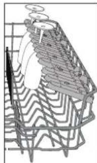 INDESIT DIO 3T131 A FE - OPVOUWBARE KLEPPEN MET VERSTELBARE STAND - 2