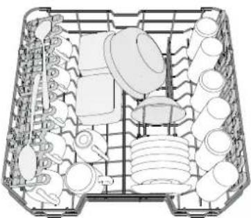 INDESIT DIO 3T131 A FE - PANIER SUPÉRIEUR - 1