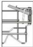 INDESIT DIO 3T131 A FE - ALLITHATO MAGASSAGU LEHAJTHATO POLCOK - 3