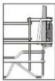 INDESIT DIO 3T131 A FE - ALLITHATO MAGASSAGU LEHAJTHATO POLCOK - 1