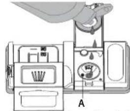 INDESIT DIO 3T131 A FE - REMPLIR LE DISTRIBUTEUR DE LIQUIDE DE RINÇAGE - 2