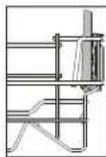 INDESIT DIO 3T131 A FE - OPVOUWBARE KLEPPEN MET VERSTELBARE STAND - 1
