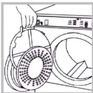 INDESIT NIS 41 V (EU) - Clean the filter after each cycle - 2