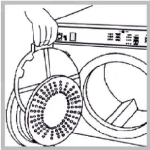 INDESIT NIS 41 V (EU) - Nettoyez le filtré après chaque cycle - 2