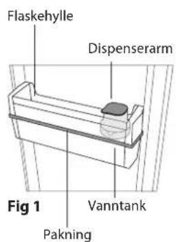 INDESIT LI8 S1E S AQUA - DISPENSERARM - 1