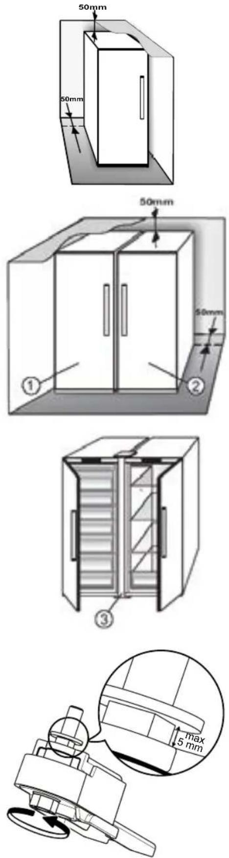 INDESIT UI8 F1C W 1 - ADJUST DOORS (IF AVAILABLE) - 1