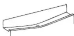 INDESIT I55TM 4110 W 1 - Scomparto frigo: - 1